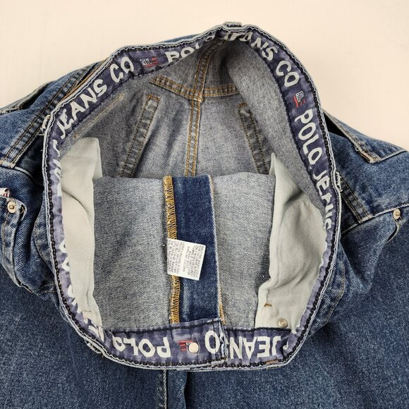 Polo Jeans Co. Jeans Mens 36x32 Blue Denim High Rise Pants - Picture 5 of 10